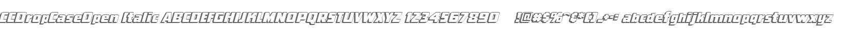 CCDropCaseOpen Italic