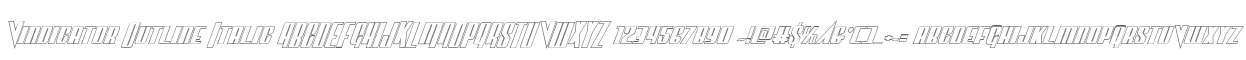 Vindicator Outline Italic