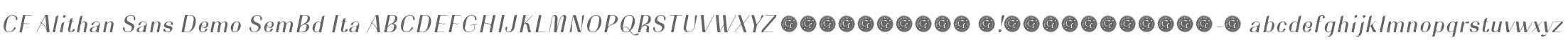CF Alithan Sans Demo SemBd Ita