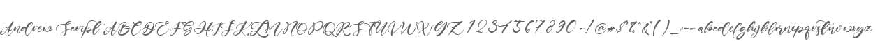 Andrew Script
