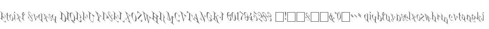 Jumble Italic