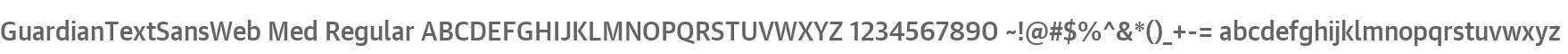 GuardianTextSansWeb Med Regular