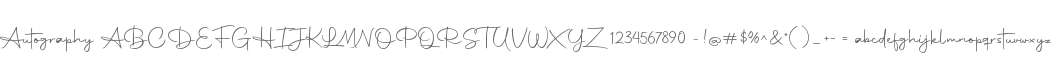 Autography