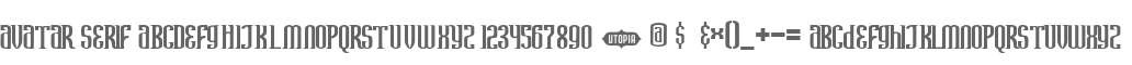 Avatar Serif