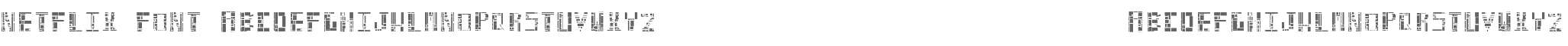 Netflix Font