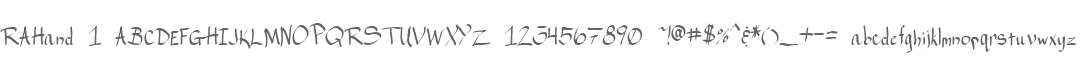 RAHand 1