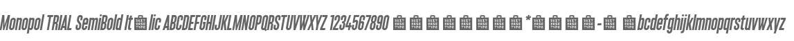 Monopol TRIAL SemiBold