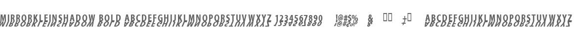 MirrorKleinShadow Bold