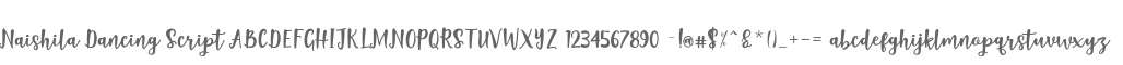 Naishila Dancing Script