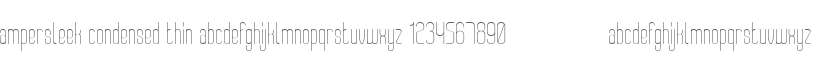 AmperSleek Condensed Thin