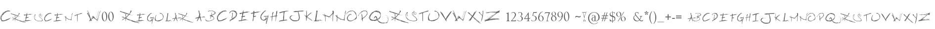Crescent W00 Regular