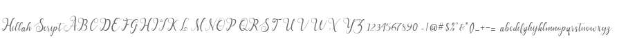Hillah Script