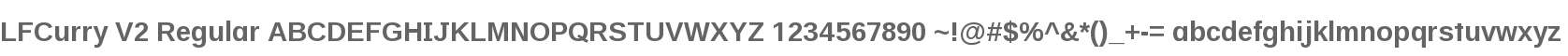 LFCurry V2