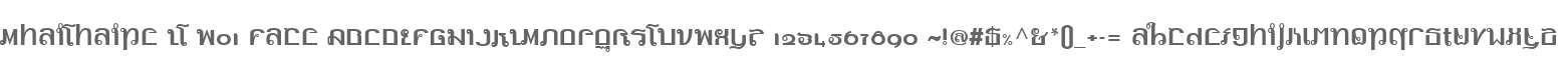 MhaiThaipe LT W01 Face