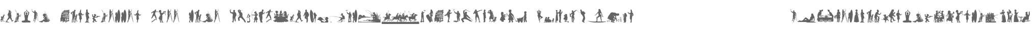 Human Silhouettes Free Nine