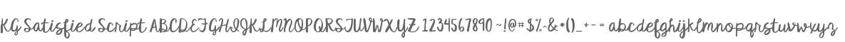KG Satisfied Script