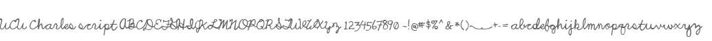 UCU Charles script