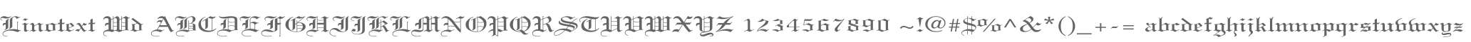 Linotext Wd