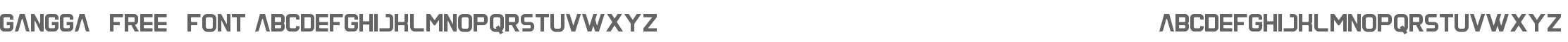 Gangga-Free-Font