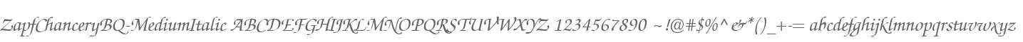ZapfChanceryBQ-MediumItalic