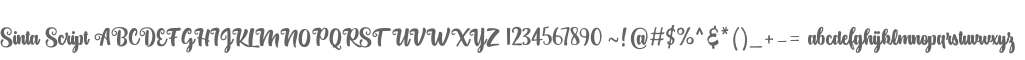 Sinta Script