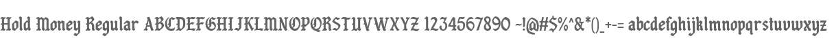 Hold Money