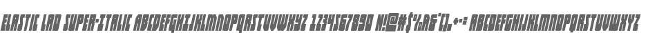 Elastic Lad Super-Italic