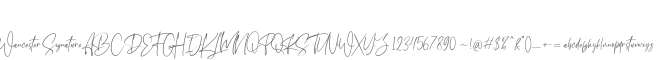 Wancester Signature