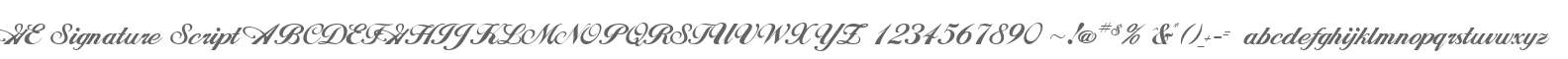 GE Signature Script