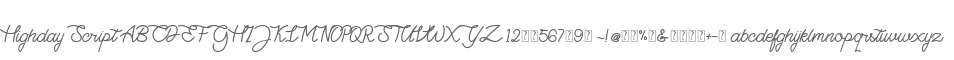 Highday Script