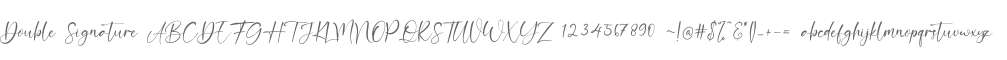 Double Signature