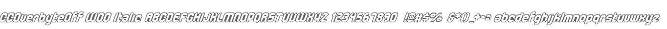 CCOverbyteOff W00 Italic