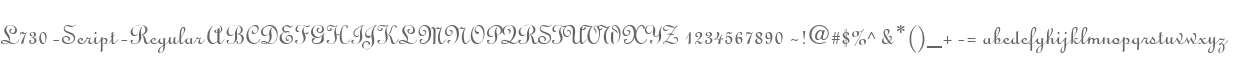 L730-Script-Regular