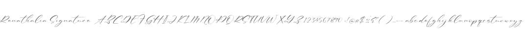 Renathalia Signature