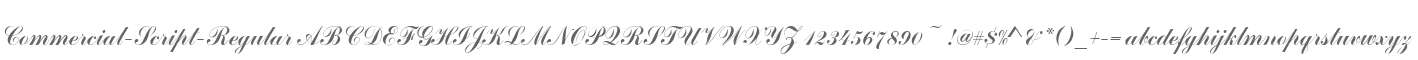 Commercial-Script-Regular