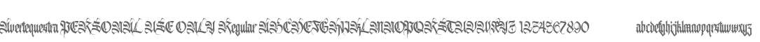 Avertequestra PERSONAL USE ONLY Regular
