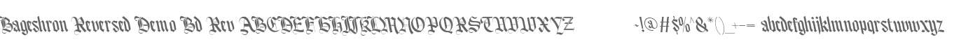Bageshron Reversed Demo Rev