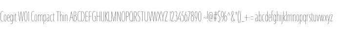 Coegit W01 Compact Thin