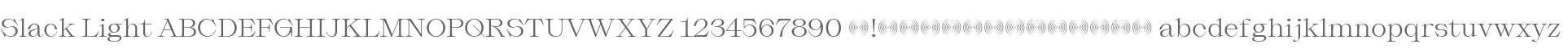 Slack