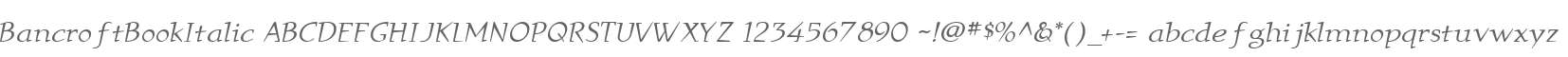 BancroftBookItalic
