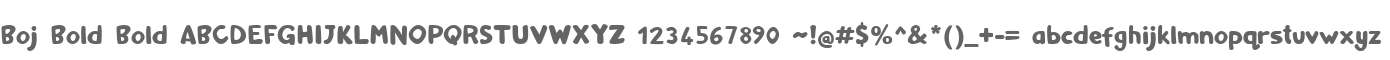 Boj Bold