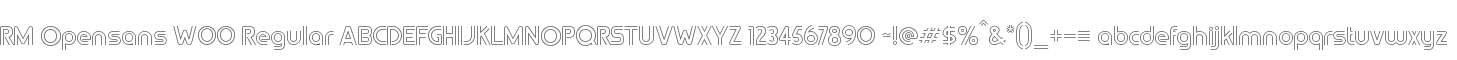 RM Opensans W00 Regular