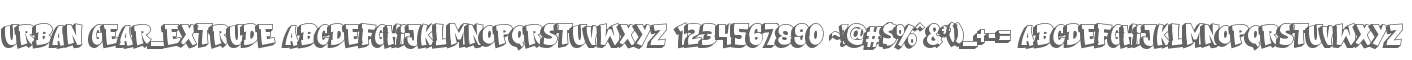 Urban Gear_Extrude