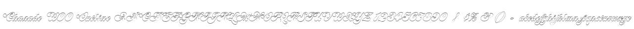 Charade W00 Outline