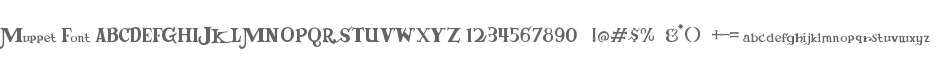 Muppet Font