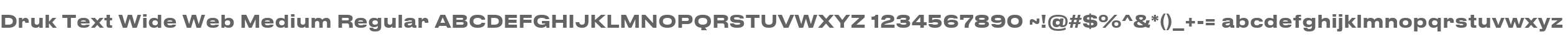 Druk Text Wide Web Medium Regular