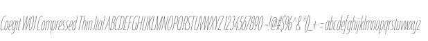 Coegit W01 Compressed Thin Ital
