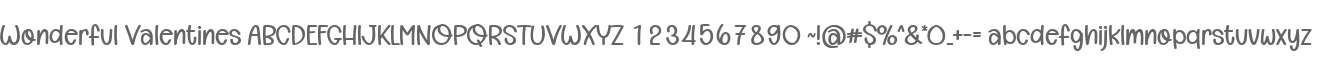 Wonderful Valentines