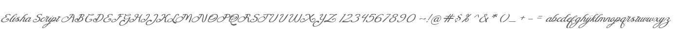Elisha Script