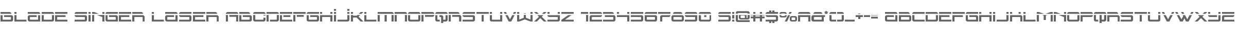 Blade Singer Laser